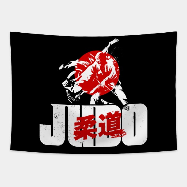 Judo Tapestry by Black Tee Inc