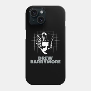 Drew barrymore -> 80s retro Phone Case