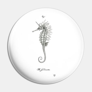 The Sea Unicorn Pin
