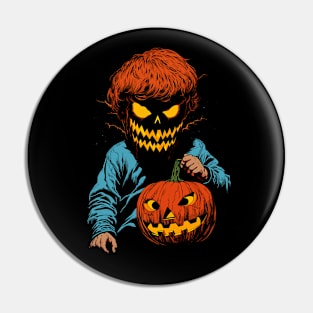 Scary Halloween Pin