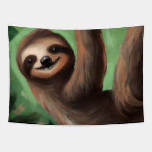 Baby Sloth Tapestry