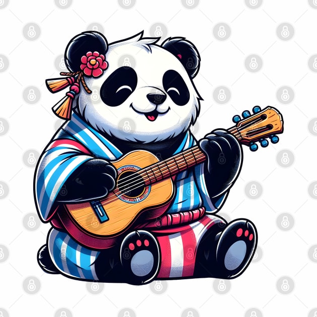 Rock and roll panda by Japanese Fever