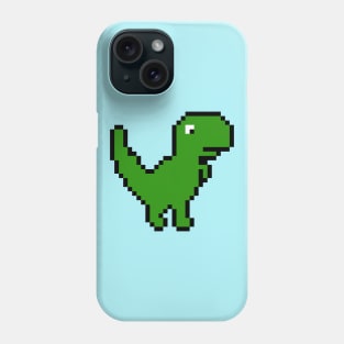 Retro Pixel Dinosaur Phone Case