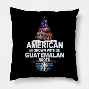 Christmas Tree  American Grown With Guatemalan Roots - Gift for Guatemalan From Guatemala Pillow