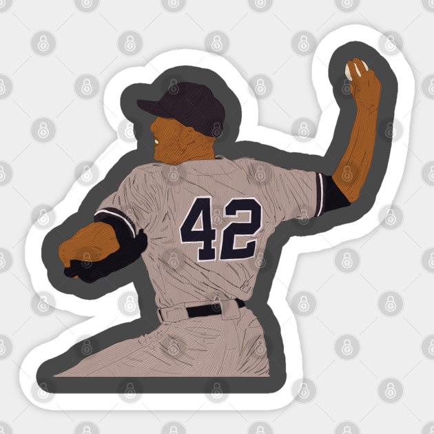 Mariano Rivera Back-To | Sticker