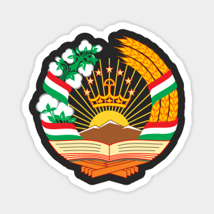 Emblem of Tajikistan Magnet