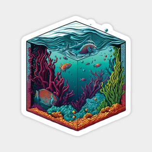 Diorama Sea World Two Magnet