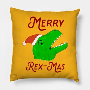 MERRY REX-MAS Pillow