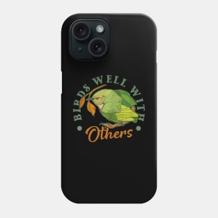 endemic nesting birdwatching biologist binocular Phone Case