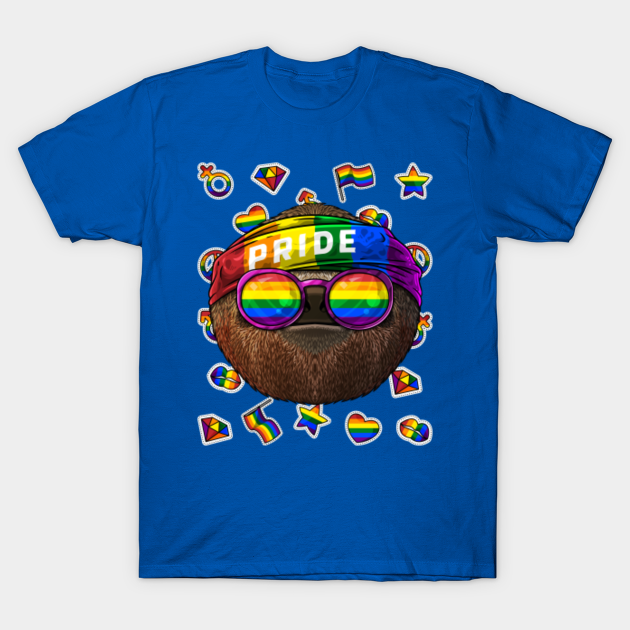 LGBT Sloth Gay Pride Month Lazy Animal Rainbow Lesbian - Gay Sloth - T-Shirt | TeePublic LGBT Sloth Gay Pride Month Lazy Animal Rainbow Lesbian - Gay Sloth - T-Shirt | TeePublic