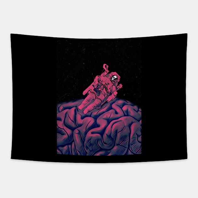 Mind Journey Pink Tapestry by theprometeus