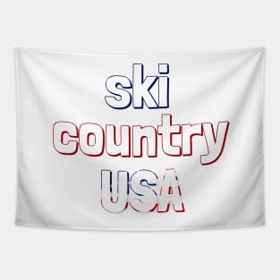 Ski Country USA Tapestry