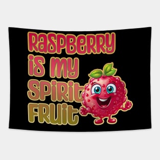 Raspberry is My Spirit Fruit Tapestry