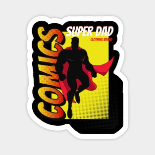 Superhero Dad Magnet