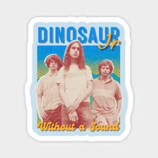 Dinosaur Jr Vintage 1984 // Without a Sound Original Fan Design Artwork Magnet