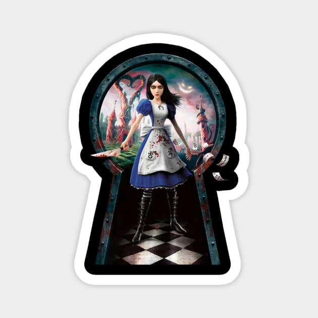 Alice: Madness Returns Magnet by Lhethril