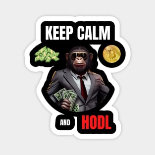 Keep Calm And Hodl 1 Magnet