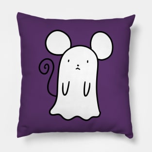 Ghost Mouse Pillow