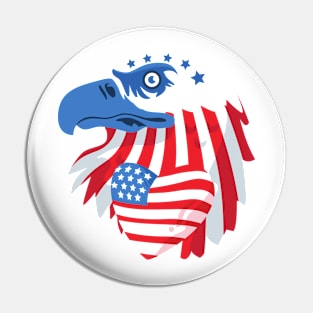 USA Independence Day III Pin