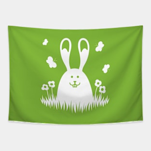 Simple easter bunny Tapestry