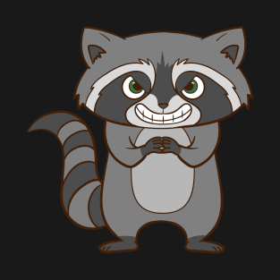 A really nasty raccoon. T-Shirt