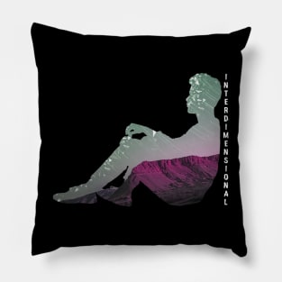 INTERDIMENSIONAL #2 Dark Colors Pillow