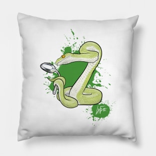 Spoon-bending Snake Pillow