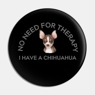 Therapy Chihuahua Pin