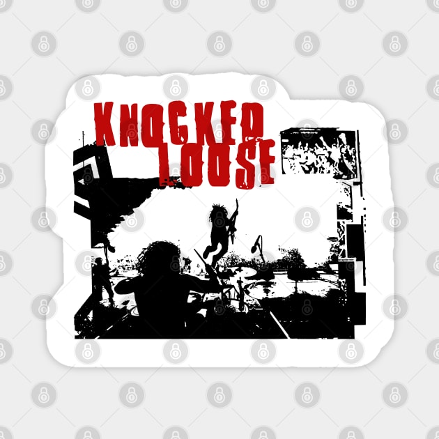 knocked loose livo on pekor Magnet by sneaky geek studio