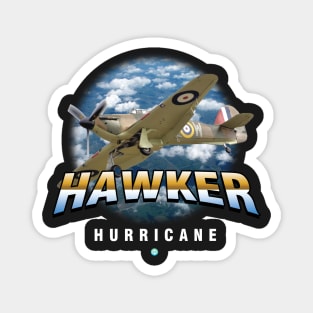 Hawker Hurricane  Royal  Airforce Pilot Gift Battle of Britain Magnet