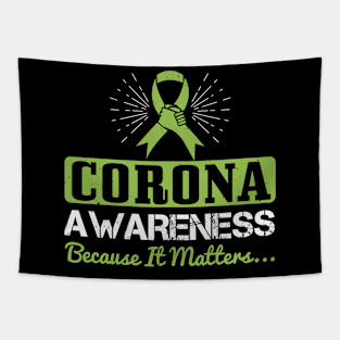 Corona Awareness, Becaus It Matters... Tapestry