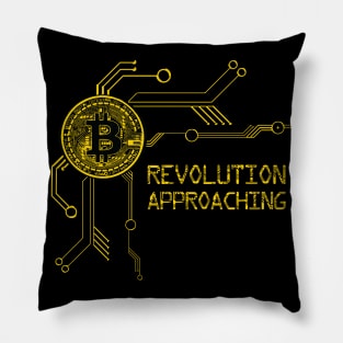 Bitcoin Crypto revolution Pillow