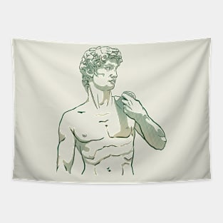 David of Michelangelo Tapestry