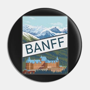 Banff Decal Pin