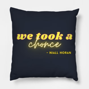 we took a chonce - Niall Horan | One Direction meme | 1D Pillow