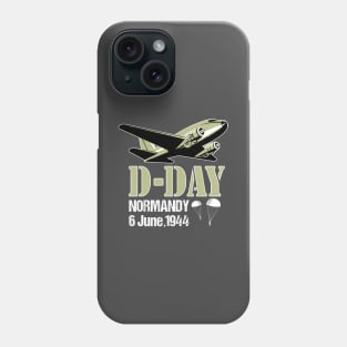 D-Day Normandy Landings Invasion Douglas C-47 Dakota Aircraft Shirt Phone Case