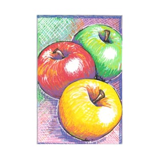 Multicolored apples T-Shirt