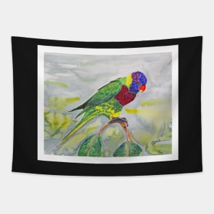 Rosella parrot Tapestry