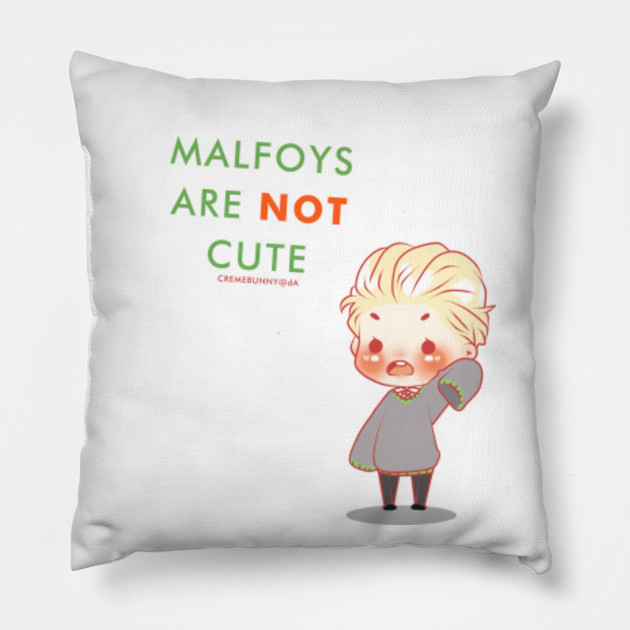 Draco Malfoy Chibi Draco Not Cute Draco Malfoy Pillow