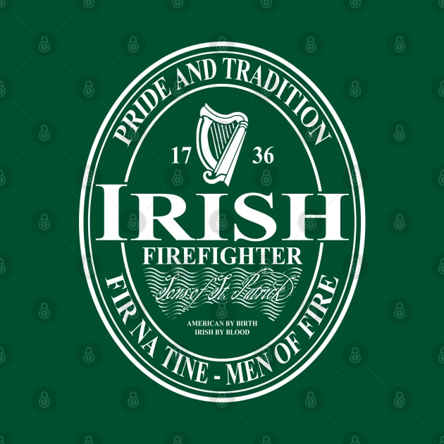 Irish Firefighter - oval by ianscott76