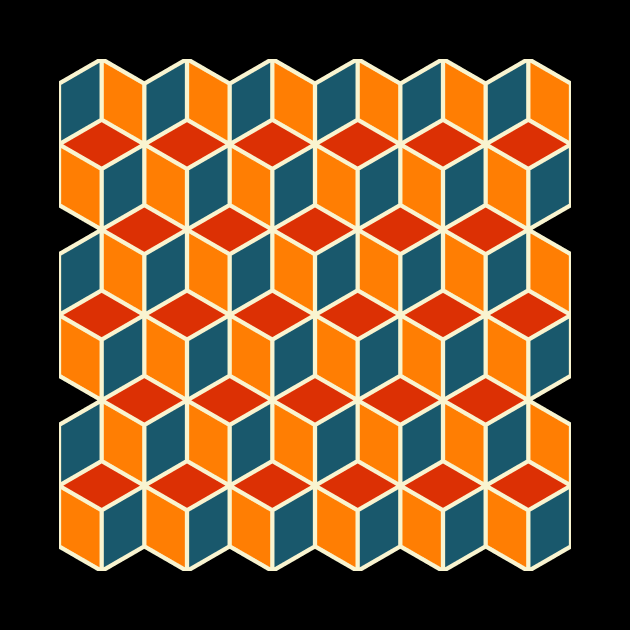 Cubic Illusion by n23tees