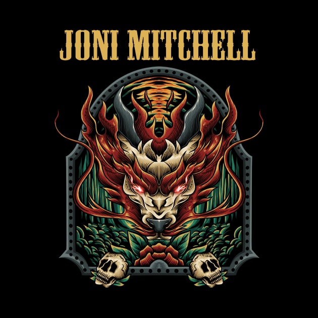 JONI MITCHELL BAND by Bronze Archer