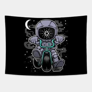 Astronaut Cardano Crypto ADA Coin To The Moon Token Cryptocurrency Wallet Cardano HODL Birthday Gift For Men Women Kids Tapestry