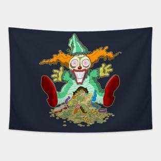 dicky the clown Tapestry