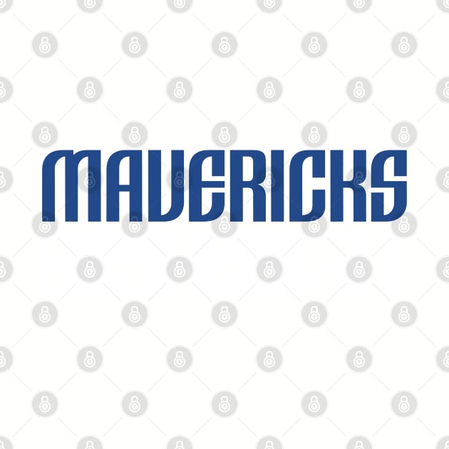 Dallas Mavericks Tee by knnthmrctn