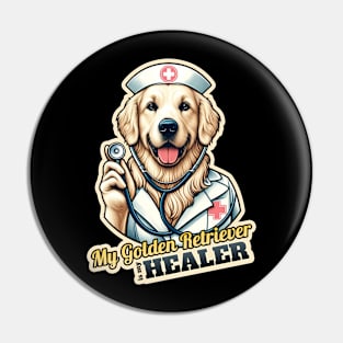 Golden Retriever Doctor 2. Pin