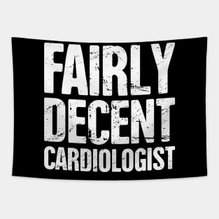 Distressed Funny Heart Doctor Cardiologist Tapestry