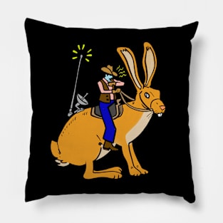 all seems normal hare Pillow