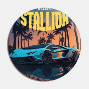 Italian Stallion Pin