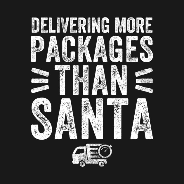 Delivering more packages than santa by captainmood